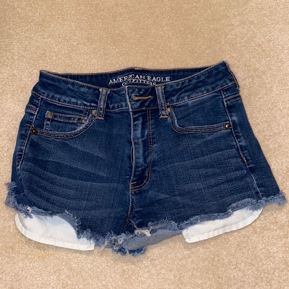American Eagle Jean shorts size 4 good condition
